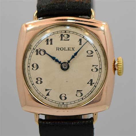 vintage cushion rolex watch|Rolex diamond 1920s.